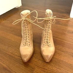 Matisse Vintage-Inspired Lace-up boots